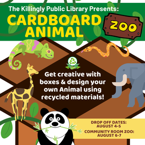 Cardboard Animal Zoo